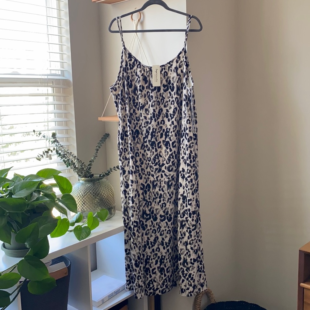 2X Cheetah Print Dress- BRAND NEW!
